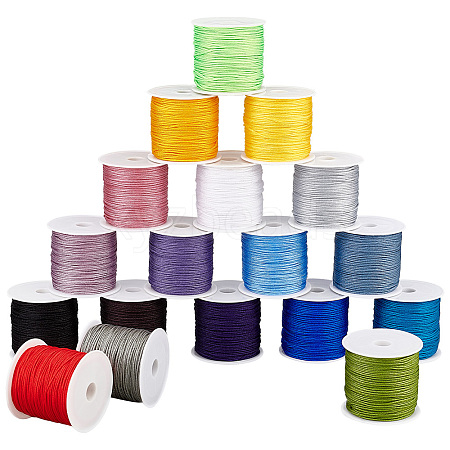   18 Rolls 18 Colors Chinlon Thread OCOR-PH0002-61-1