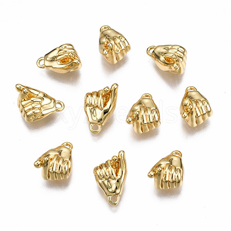 Brass Charms KK-Q277-026-NF-1