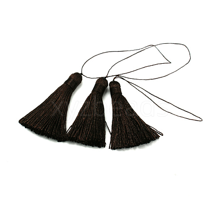 Nylon Thread Tassel Big Pendant Decorations NWIR-J005-09-1