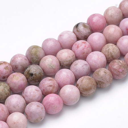 Natural Crazy Agate Beads Strands X-G-Q462-132A-8mm-1