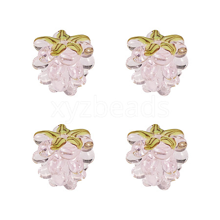 4Pcs Handmade Lampwork Beads LAMP-TA0002-24B-1