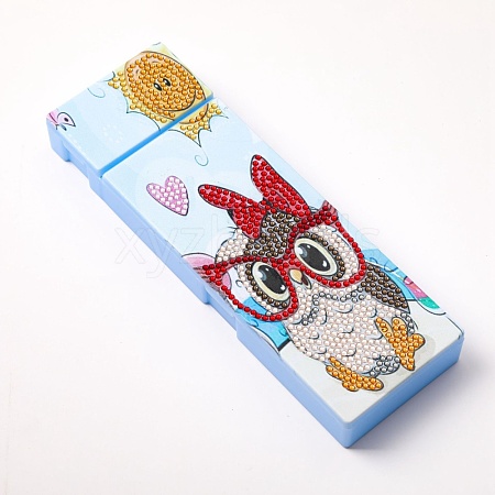 5D DIY Diamond Painting Stickers Kits For ABS Pencil Case Making DIY-F059-16-1