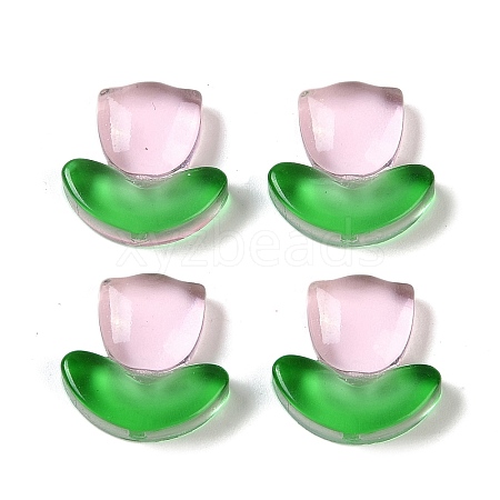 Transparent Epoxy Resin Decoden Cabochons CRES-S367-09-1