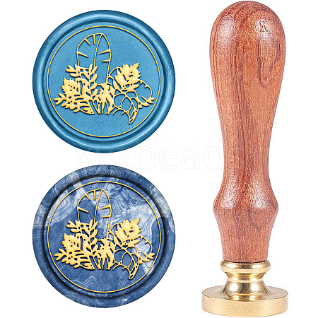 Wax Seal Stamp Set AJEW-WH0208-332-1