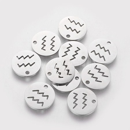 Non-Tarnish 304 Stainless Steel Charms STAS-Q201-T095-11-1