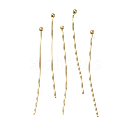 Brass Ball Head Pins KK-H502-03E-G-1