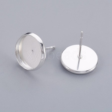 304 Stainless Steel Stud Earring Findings LS-X-STAS-F188-01P-C-1