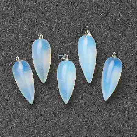 Opalite Pointed Pendants G-F705-01N-P-1