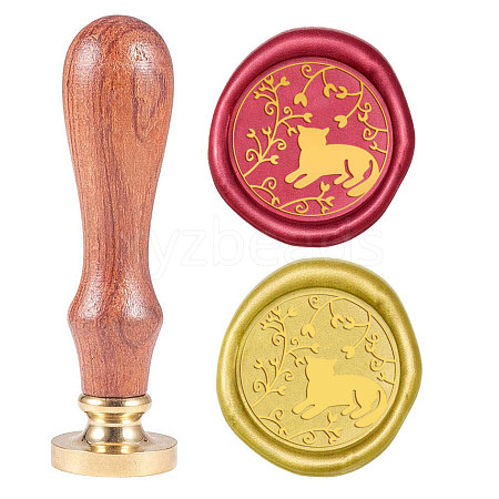 Wax Seal Stamp Set AJEW-WH0131-412-1