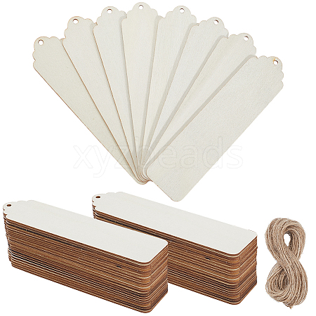 DIY Wood Bookmarks Making Kits WOOD-SP0001-21B-1