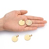 Ion Plating(IP) 304 Stainless Steel Pendants STAS-I311-05A-G-5