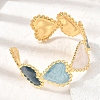 304 Stainless Steel Enamel Open Cuff Bangles SA-CBA4992-04-3