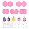 Cheriswelry 110Pcs Food Grade Pendant Silicone Molds DIY-CW0001-26-23