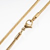 304 Stainless Steel Necklaces X-NJEW-D281-03-3