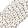 Electroplated Shell Pearl Beads Strands BSHE-K017-5mm-01-1