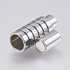 304 Stainless Steel Magnetic Clasps STAS-O114-014P-3