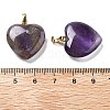 Natural Amethyst Pendants G-G956-B03-G-3