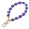 5Pcs 5 Colors Evil Eye Handmade Lampwork Beads Pendant Decoration HJEW-JM02328-5