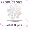 8Pcs Natural Shell Beads FIND-GO0003-28-2
