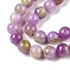 Dyed Natural White Jade Beads Strands G-T138-10mm-210-10-3