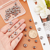 DICOSMETIC 60Pcs 6 Style 201 Stainless Steel Beads STAS-DC0004-89-2