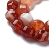 Natural Banded Agate Beads Strands G-G172-02A-4