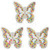 Butterfly Polyester Embroidery Ornaments Accessories DIY-WH0502-88-1