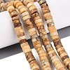 Natural Huanglong Jade Beads Strands G-N367-03A-03-1