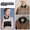  3Pcs 3 Style Polyester Detachable Blouse False Collar AJEW-NB0003-97A-7