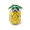 925 Sterling Silver Enamel European Beads STER-Z013-07P-06-1