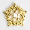 Alloy Crystal Rhinestone Cabochons MRMJ-WH0068-45G-RS-1