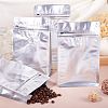 10Pcs BOPP and Aluminized PET and PE Resealable Coffee Zipper Bags with Valve ABAG-TA0001-93E-7