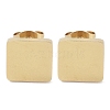 Vacuum Plating 304 Stainless Steel Stud Earrings for Women EJEW-A048-46D-G-1