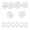 6Pcs 925 Sterling Silver Hollow Initial Beads STER-TA0001-53O-1