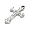 Anti-Tarnish 201 Stainless Steel Pendants STAS-Q015-02P-2