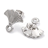 Non-Tarnish 304 Stainless Steel Studs Earring Findings EJEW-H013-15P-2