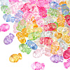 100Pcs Transparent Acrylic Beads TACR-SP0001-24-1