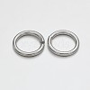 Brass Open Jump Rings KK-E647-15P-2