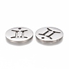 201 Stainless Steel Pendants STAS-Z001-B-06P-2