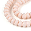 Opaque Spray Painted Glass Beads X-GLAA-ZX008-8mm-18H-3