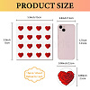 8 Sheets Plastic Waterproof Self-Adhesive Picture Stickers DIY-WH0428-084-2