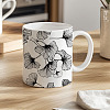 6Pcs 6 Styles Paper Ceramic Decals DIY-SD0002-07E-6