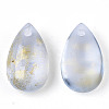 Transparent Spray Painted Glass Charms GLAA-T017-02-A02-3