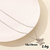 Non-Tarnish 304 Stainless Steel Star Pendant Necklace JY7792-7-1