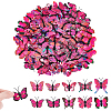 100Pcs PVC Brooches JEWB-UN0001-12A-1