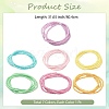 7Pcs 7 Colors Waist Beads NJEW-DJ0001-01-2