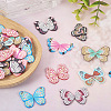 90Pcs 9 Colors Handmade Polymer Clay Pendants CLAY-TA0001-22-5