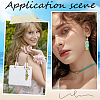 16Pcs 4 Styles Slipper Theme Acrylic Pendants MACR-SC0001-69-5