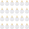 60Pcs ABS Plastic Imitation Pearl Charms KK-BBC0023-53-1