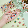 72Pcs 12 Colors Sew on Rhinestones GLAA-PH0004-08-3